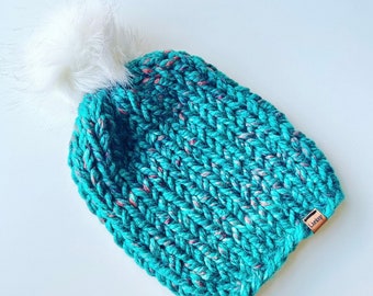 Chunky Knit Hat // Chunky Knit Beanie