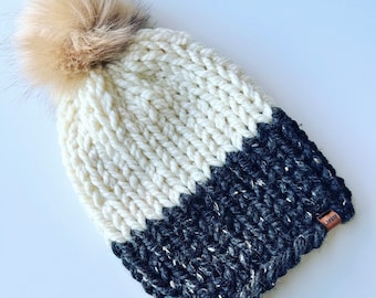 Chunky Knit Hat // Chunky Knit Beanie