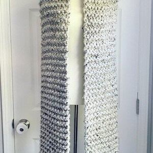 Chunky Knit Scarf // Extra Long Scarf // Oversized Scarf Bild 3