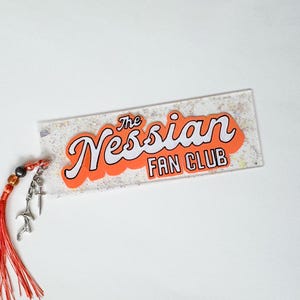 Nessian Hand-Lettered Fantasy Bookmark | Bookish Gift for Readers | Nesta Gift | Cassian Bookmark