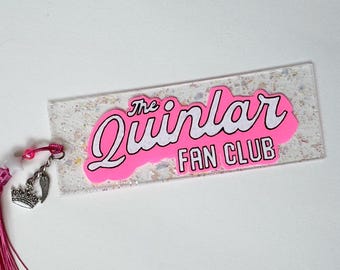 Quinlar handgeschreven fantasie bladwijzer | Boekachtig cadeau voor lezers | Bladwijzer Crescent City