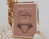 Bachelorette Party Panty Game | SOPHIA, Dirty Bachelorette Games, Instant Download, Printable Bachelorette Games, Hen Party Game