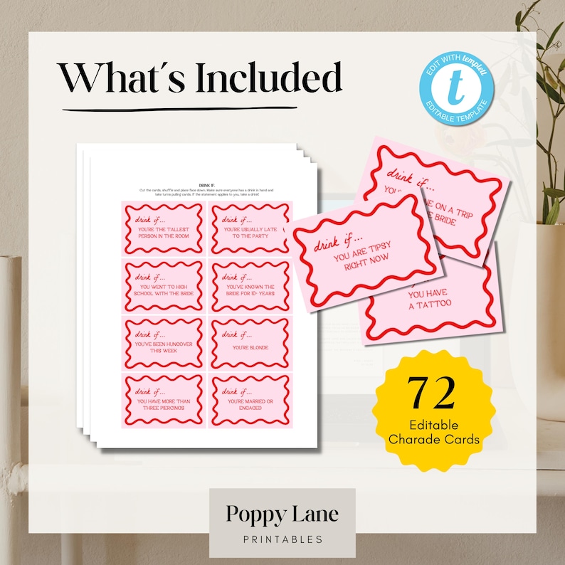 what's included in the poppy lane planner