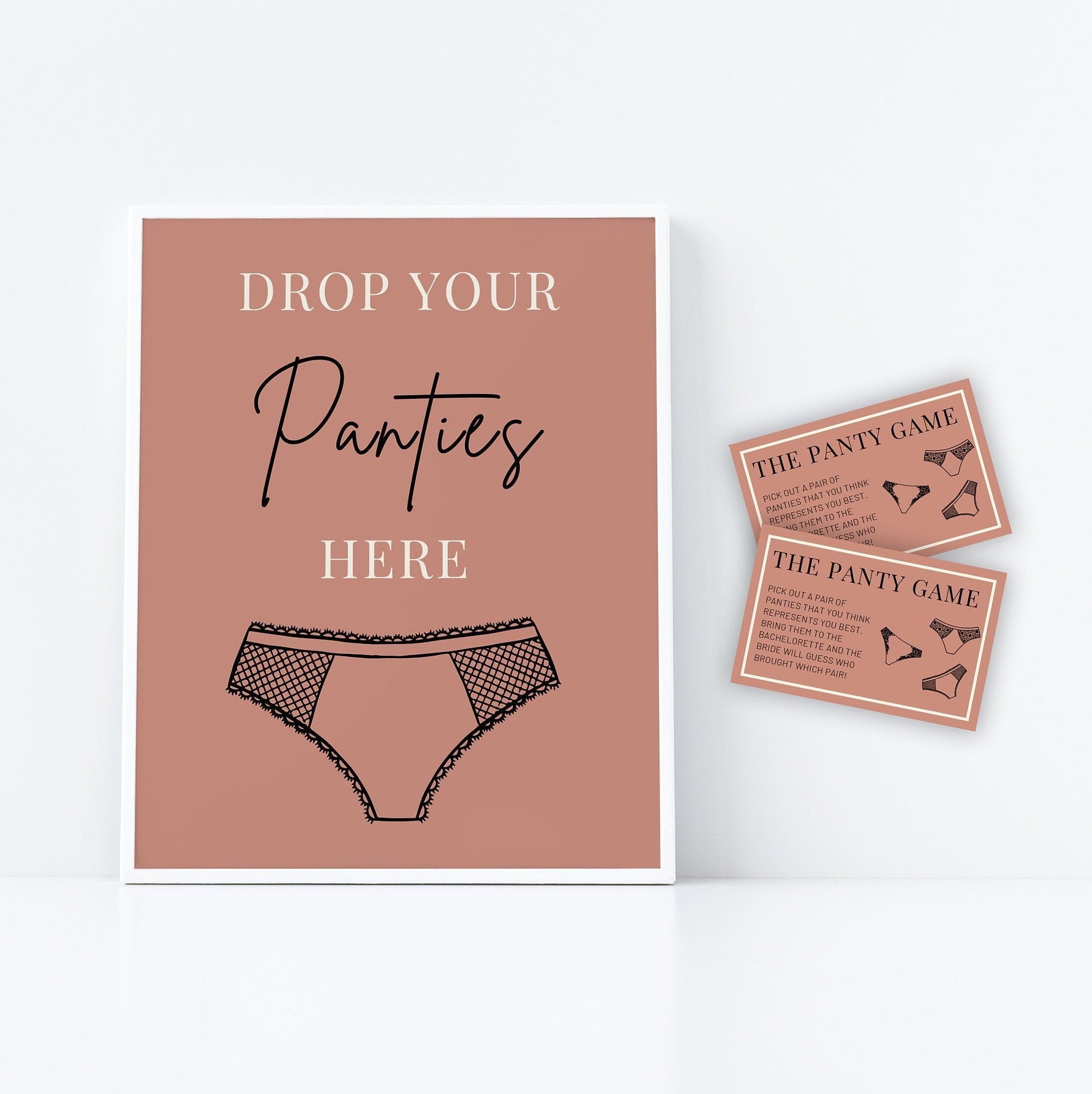 Bachelorette Party Panty Game SOPHIA, Dirty Bachelorette Games