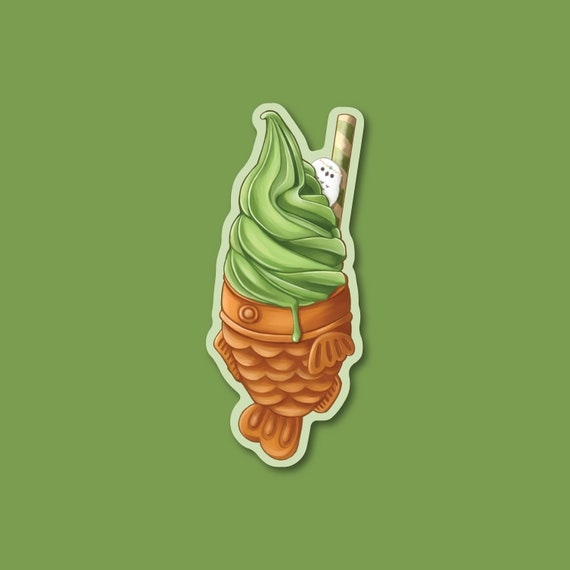 Taiyaki White Cat | Vinyl Sticker Taiyaki White Cat | Vinyl Sticker