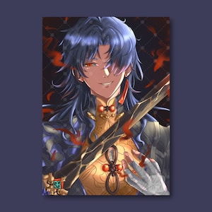 HSR Honkai Star Rail Blade | Postcard 5x7 | Wall Decor