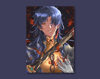HSR Honkai Star Rail Blade | Postcard 5x7 | Wall Decor