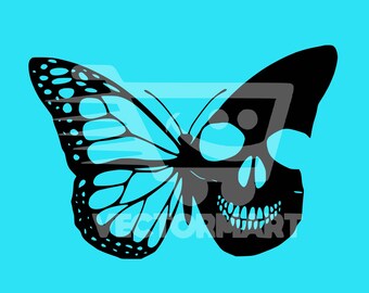 Free Free 254 Butterfly Skull Svg SVG PNG EPS DXF File