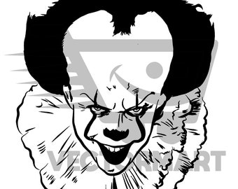 Pennywise Svg Etsy