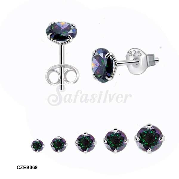 The Mystic Topaz CZ Studs main image 0