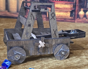 Dice Launching Catapult