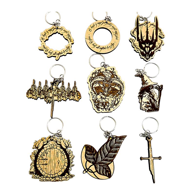 Lord Of The Rings Aragorn Keychain – Rubber & Metal Keyring, 3" H X 1.5" W – Perfect Gift For Fans, Collectors - View #9
