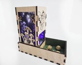 Fey Wild Themed Dice Tower