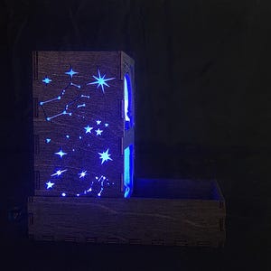 Constellations Light Up Color Changing Dice Tower