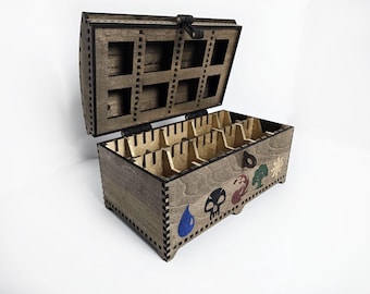 Magic the Gathering Inspired Wooden Deck Box