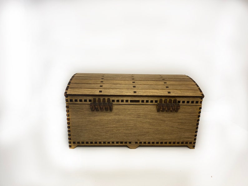Large Deck Box: Wooden, Handmade and CUSTOMIZABLE image 9