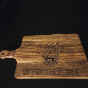 Dungeons and Dragons Cutting/Charcuterie board
