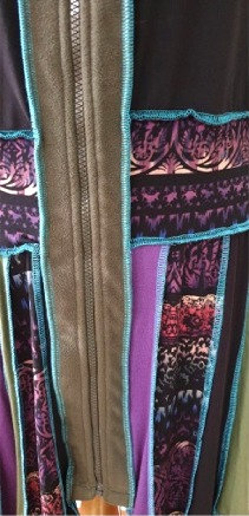 Gypsy Owl *Keisha* Up-cycled Woman/'s Jacket Dress festival fashion