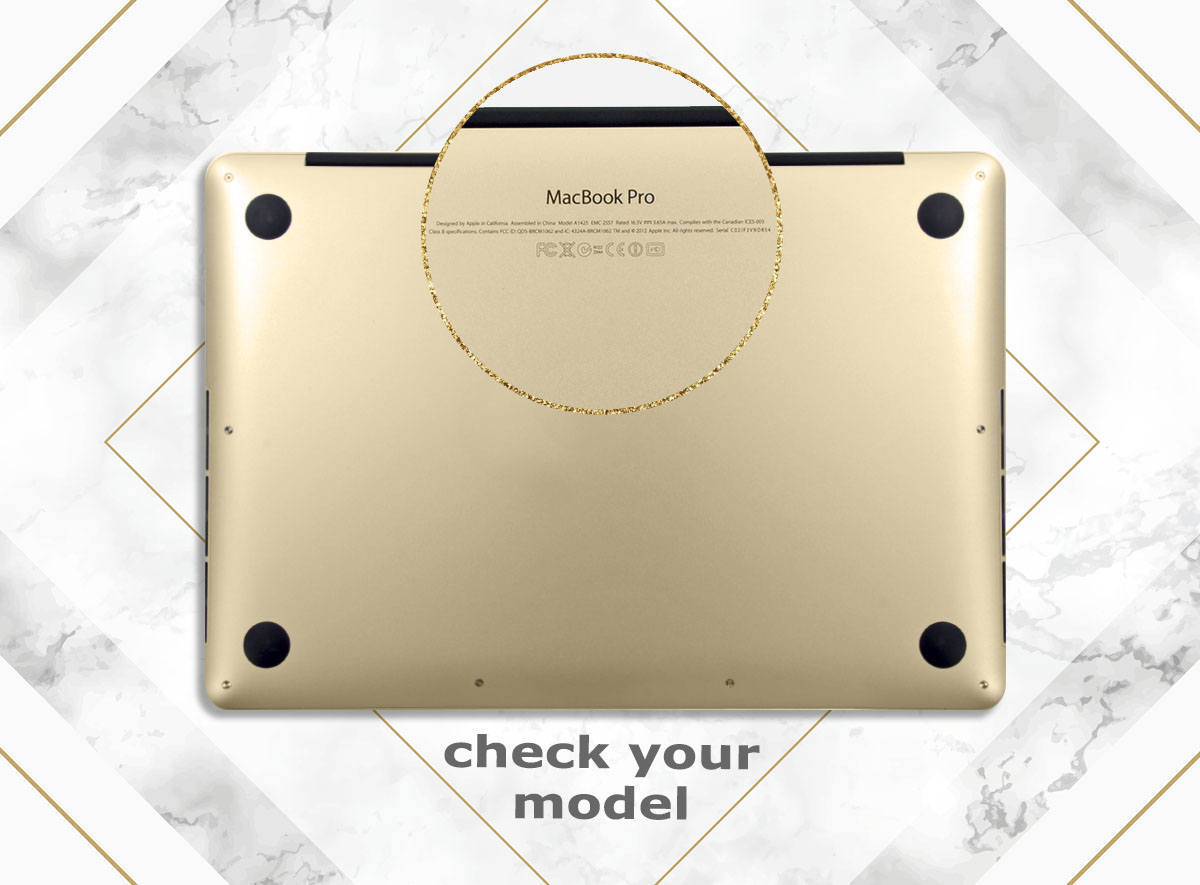 MacBook Case Bling MacBook Case Gold MacBook Floral Case Wild