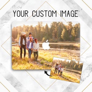 Custom photo print Macbook hard case Personalized cover Unique Cute gift case Unique Birthday gift Wedding gift Pro 16 Air 13 Pro 14 Air 15