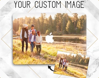 Custom photo print Macbook hard case Personalized cover Unique Cute gift case Unique Birthday gift Wedding gift Pro 16 Air 13 Pro 14 Air 15