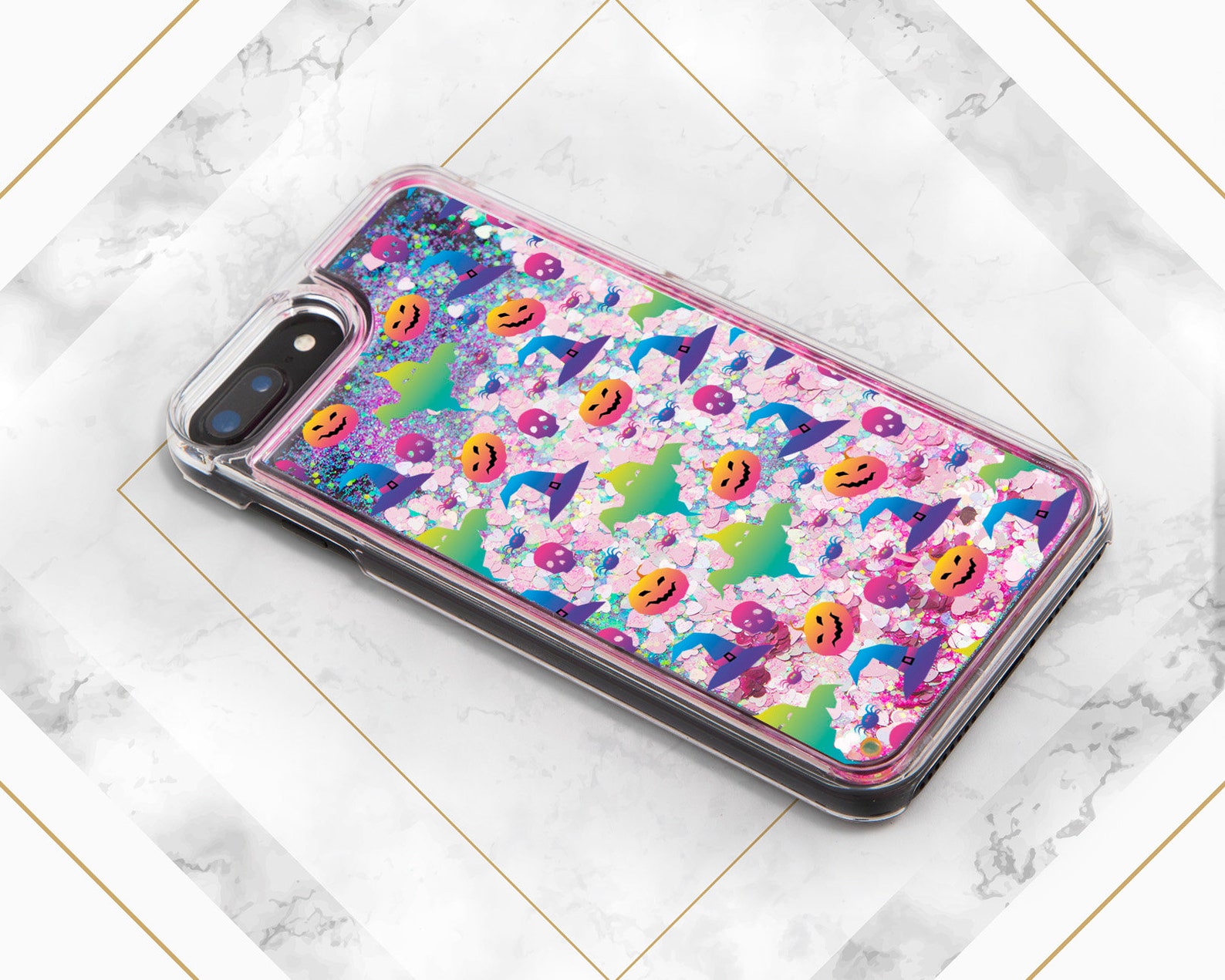 Iphone Case Spooky Phone Case Ghost Halloween Case Case With Etsy