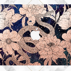 Glitter Macbook Space art Floral case Case with snake Pro 13 2019 Macbook case bling Macbook Retina 13 Macbook Air 11 Pro 15 case sparkle