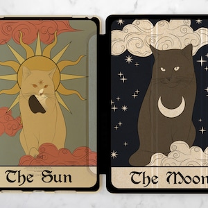Tarot card art Cat lover gift Black magic art iPad case cat iPad smart case iPad mini 5 case iPad Air 3 case Case iPad mini 4 iPad case 9 7