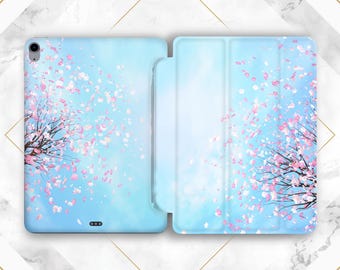 【サクラ様】iPadお取引 Red Sakura Blossom iPad Case Name Personalized Gift iPad Case