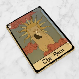 Tarotkortskonst Kattälskare gåva Svart magisk konst iPad-skal katt iPad smart-skal iPad mini 5-skal iPad Air 3-skal iPad mini 4 iPad-skal 9 7 bild 2