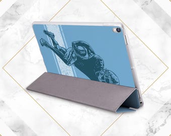 American Football Personalized Cover Blue iPad Case Sport iPad