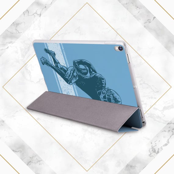 American Football Personalized Cover Blue iPad Case Sport iPad