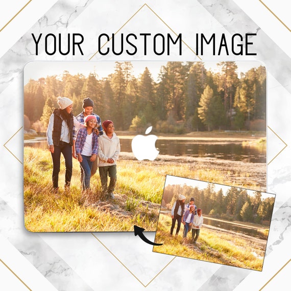 Custom photo print Macbook hard case Personalized cover Unique Cute gift case Unique Birthday gift Wedding gift Pro 16 Air 13 Pro 14 Air 15