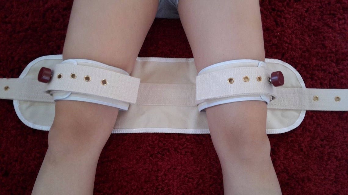 Thigh fixation Thigh restraints ABDL leg fixation bondage BDSM Etsy
