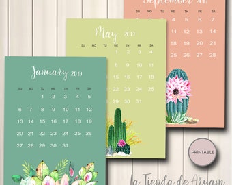 Succulent calendar | Etsy Succulent calendar | Etsy
