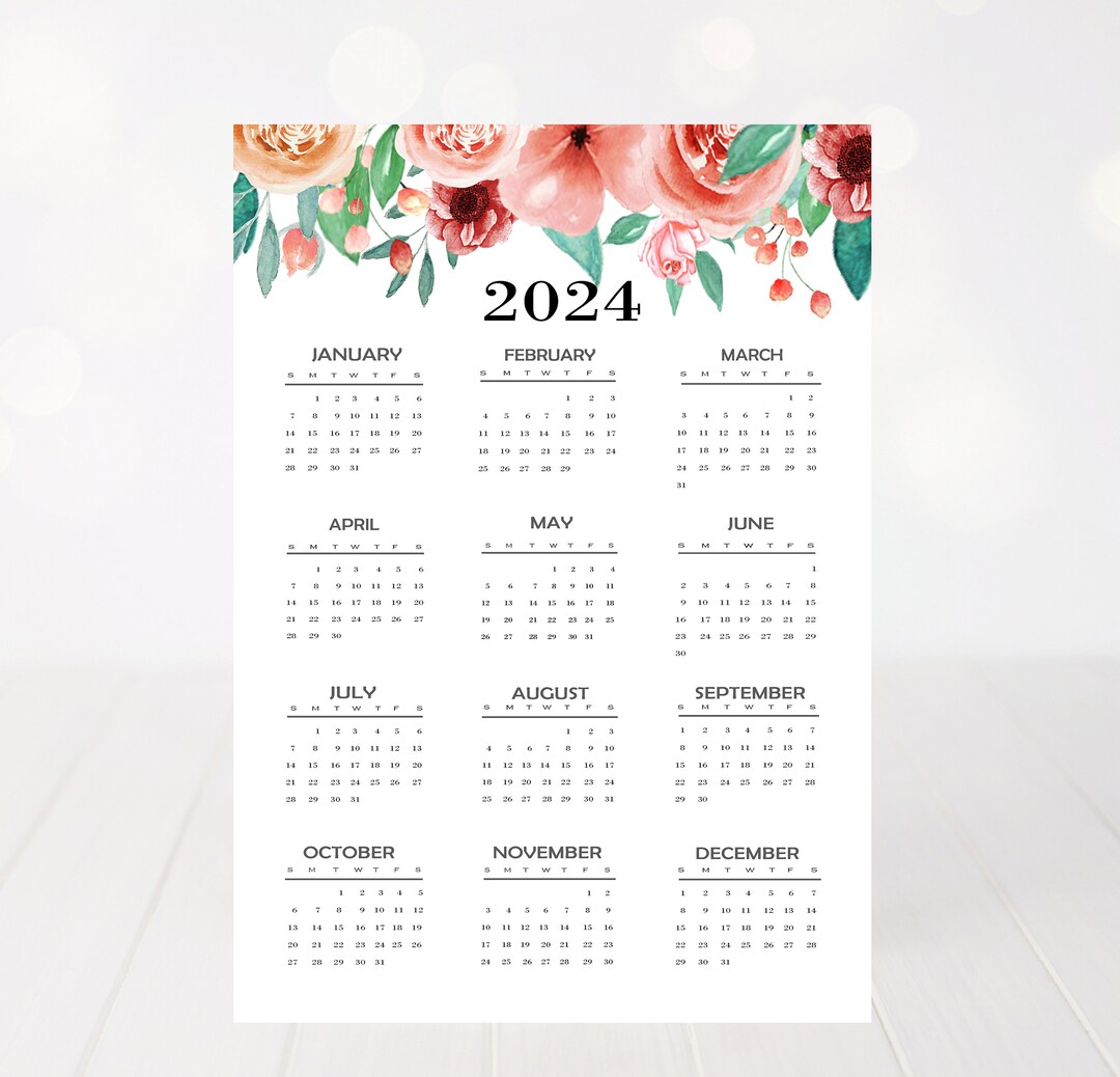 2024-yearly-calendar-2024-calendar-floral-calendar-2024-calendar-full-page-printable-calendar-printable-calendar-yearly-calendar-etsy