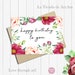 Birthday Card for Her Happy Birthday to Youprintable - Etsy