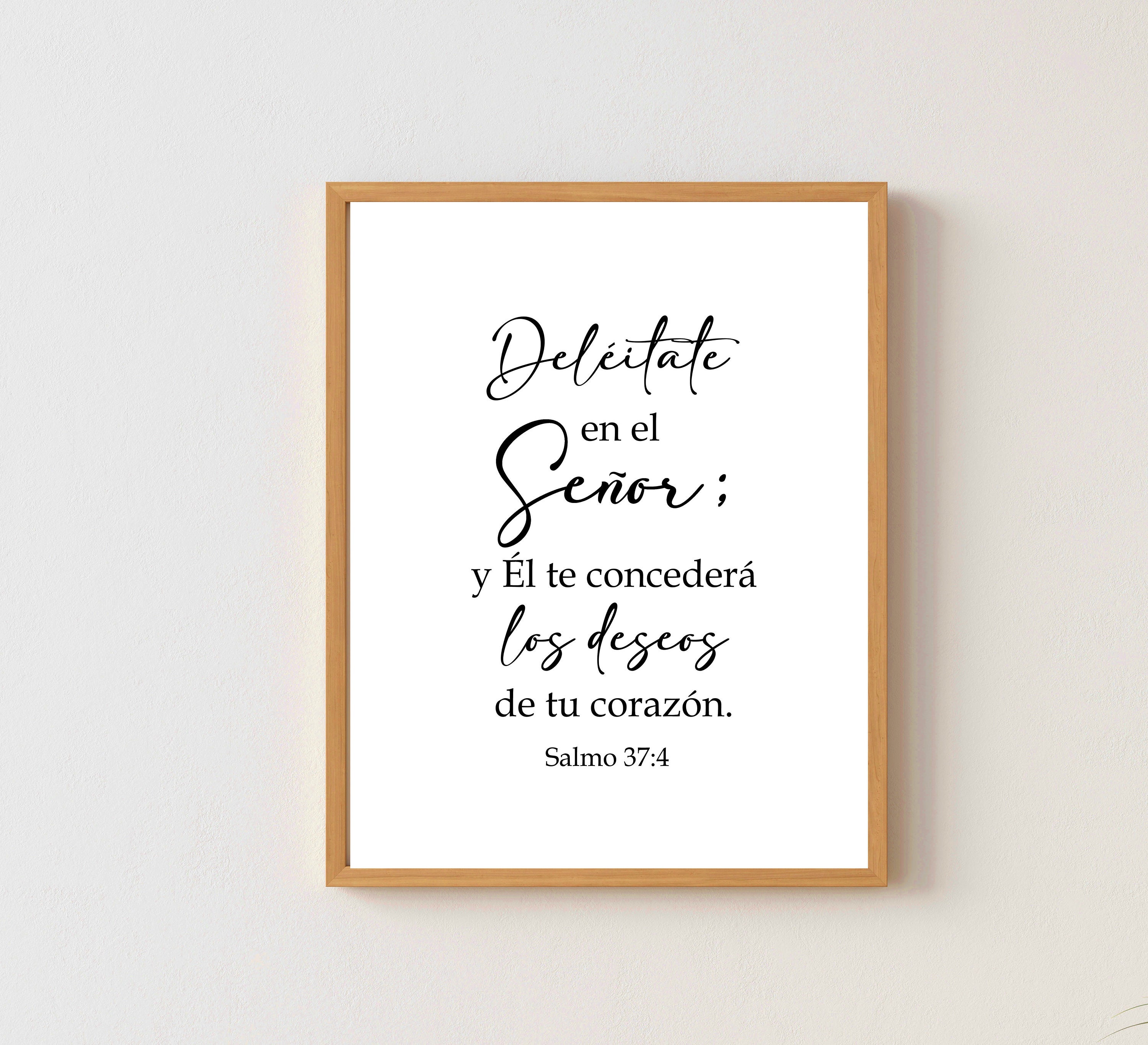 Salmo 23, Spanish Bible Verse Sticker for Sale by Aryam Quotes