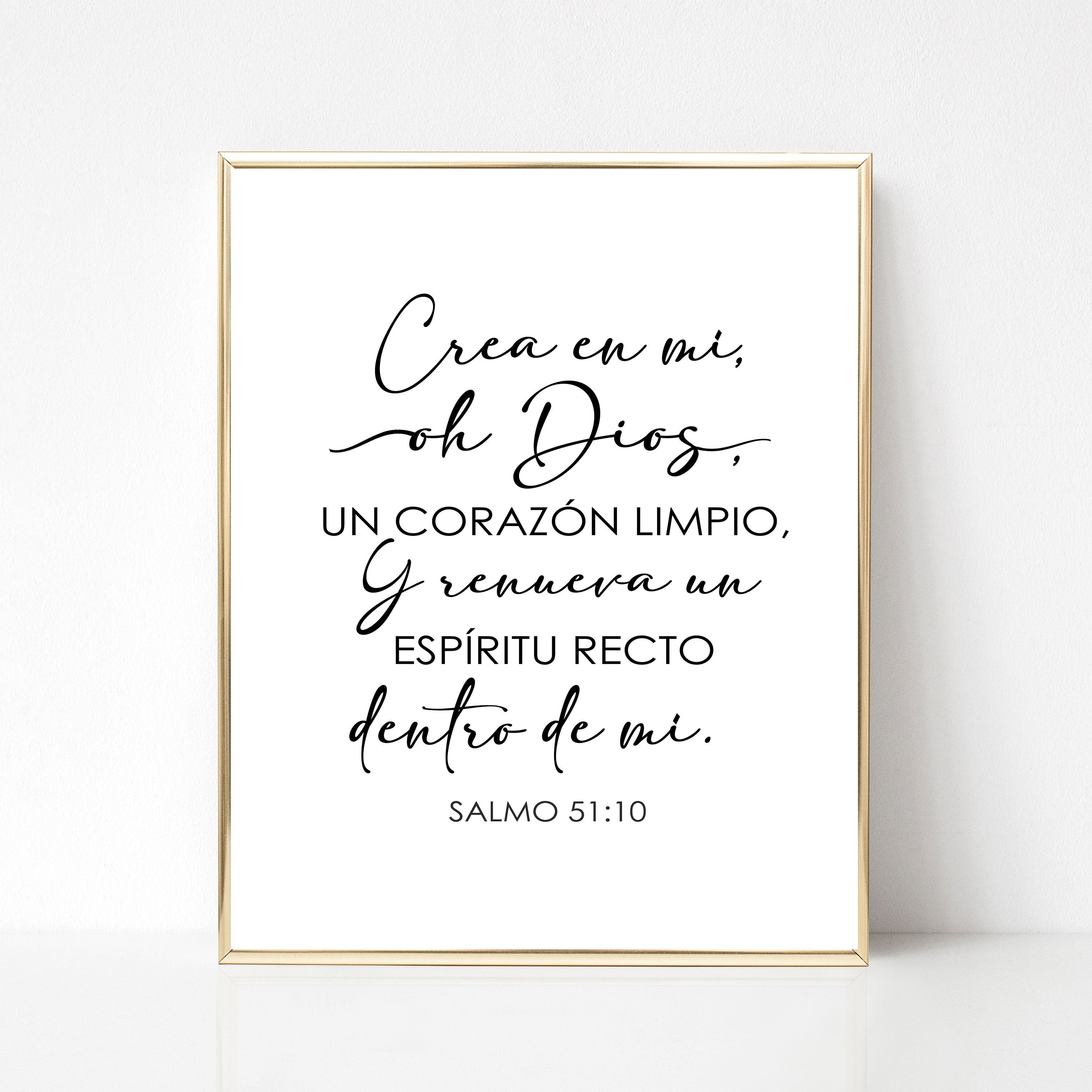 Salmo 23, Spanish Bible Verse Sticker for Sale by Aryam Quotes