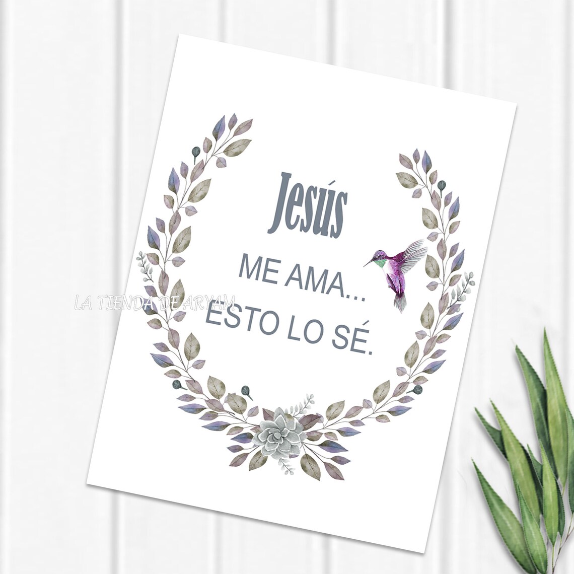 Spanish Jesus loves me this i know Jesús me ama esto lo se Etsy