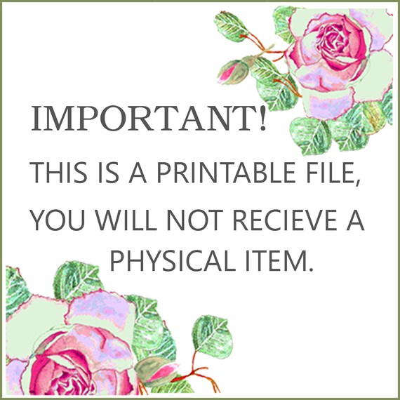 To My Beautiful Sister On My Wedding Day PRINTBLE To My Sister On My Wedding Day