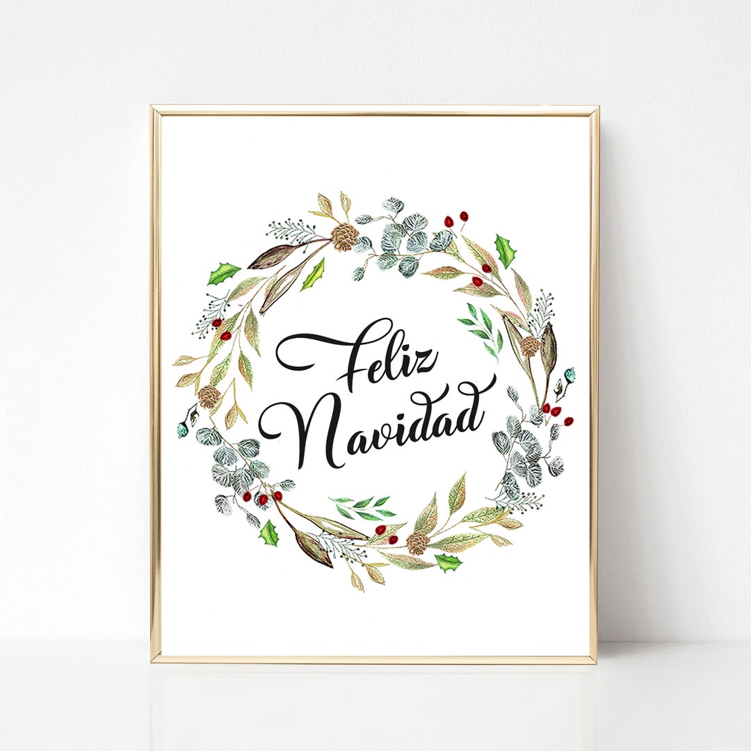 Feliz Navidad Printable Christmas Printable Spanish Christmas Crown Christmas Prints Spanish Feliz Navidad Printable Christmas Printable Spanish Christmas Crown Christmas Prints Spanish