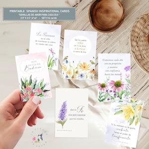 Tarjetas de inspiración en español imprimibles, tarjetas de motivación en español imprimibles, etiquetas con citas en español imprimibles, tarjetas de ánimo en español
