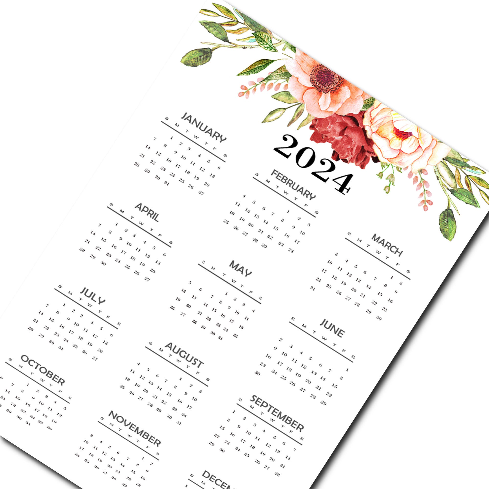 2024-yearly-calendar-2024-calendar-floral-calendar-2024-calendar-full-page-printable-calendar-printable-calendar-yearly-calendar-etsy-sweden