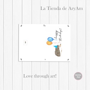 Hedgehog Birthday Card Printable, Cute Birthday Card, Happy Birthday ...