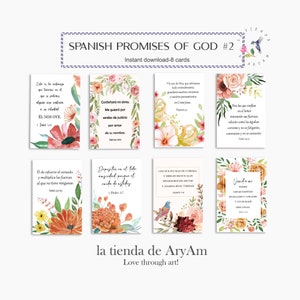 スペイン語の神の約束、Promesas de Dios、スペイン語の聖書の一節のタグ、スペイン語の女性向け聖書の一節、スペイン語の母の日、スペイン語の女性への贈り物