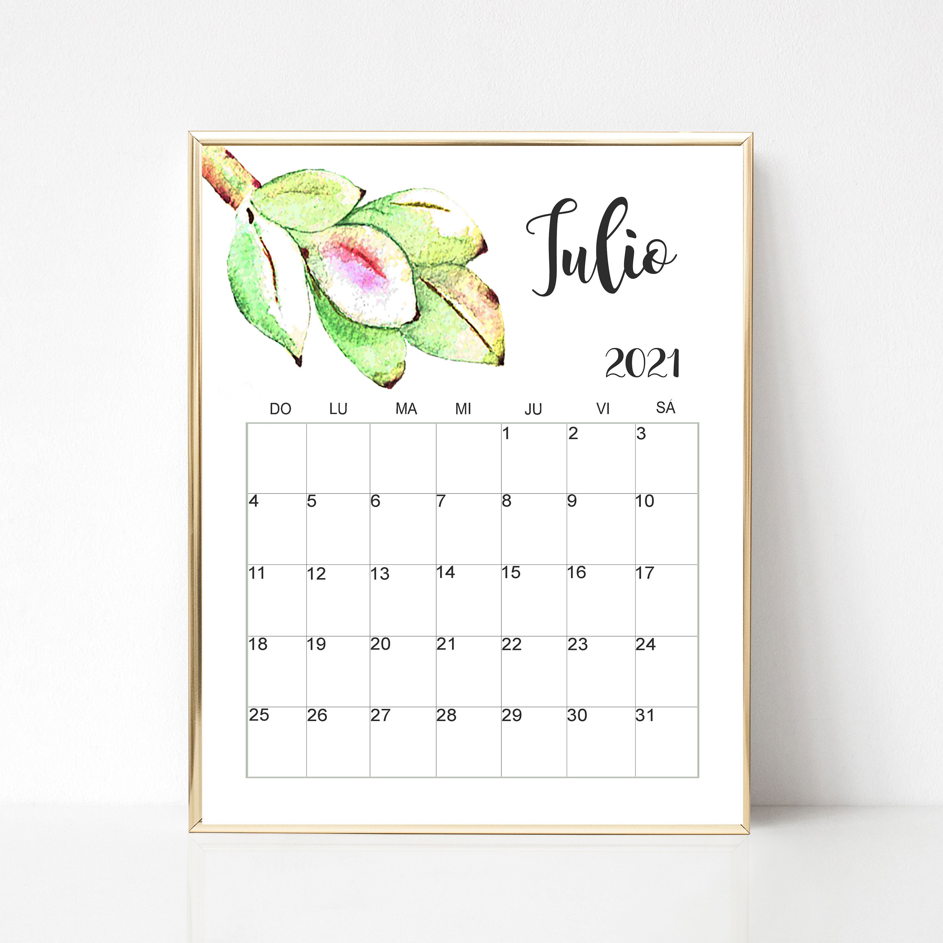 2021 2022 calendar printable spanish wall calendar 2021