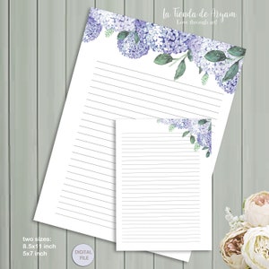 Stationary, Writing Paper Printables, Letter Paper, 5x7 Notepad, Card ...
