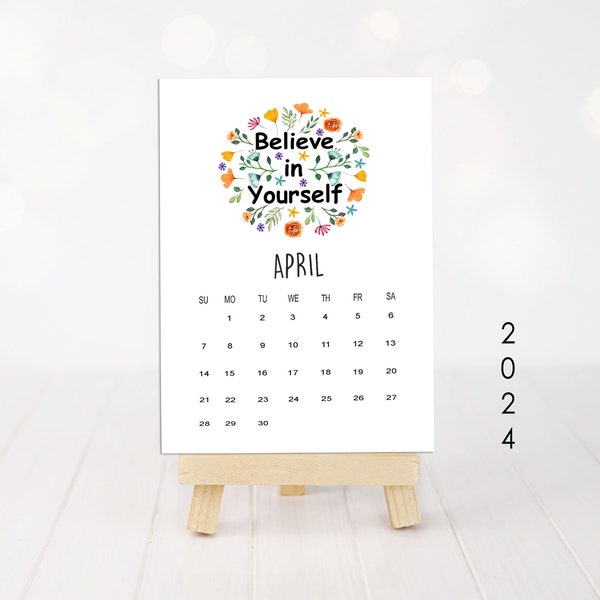2024 Calendar Quotes Etsy