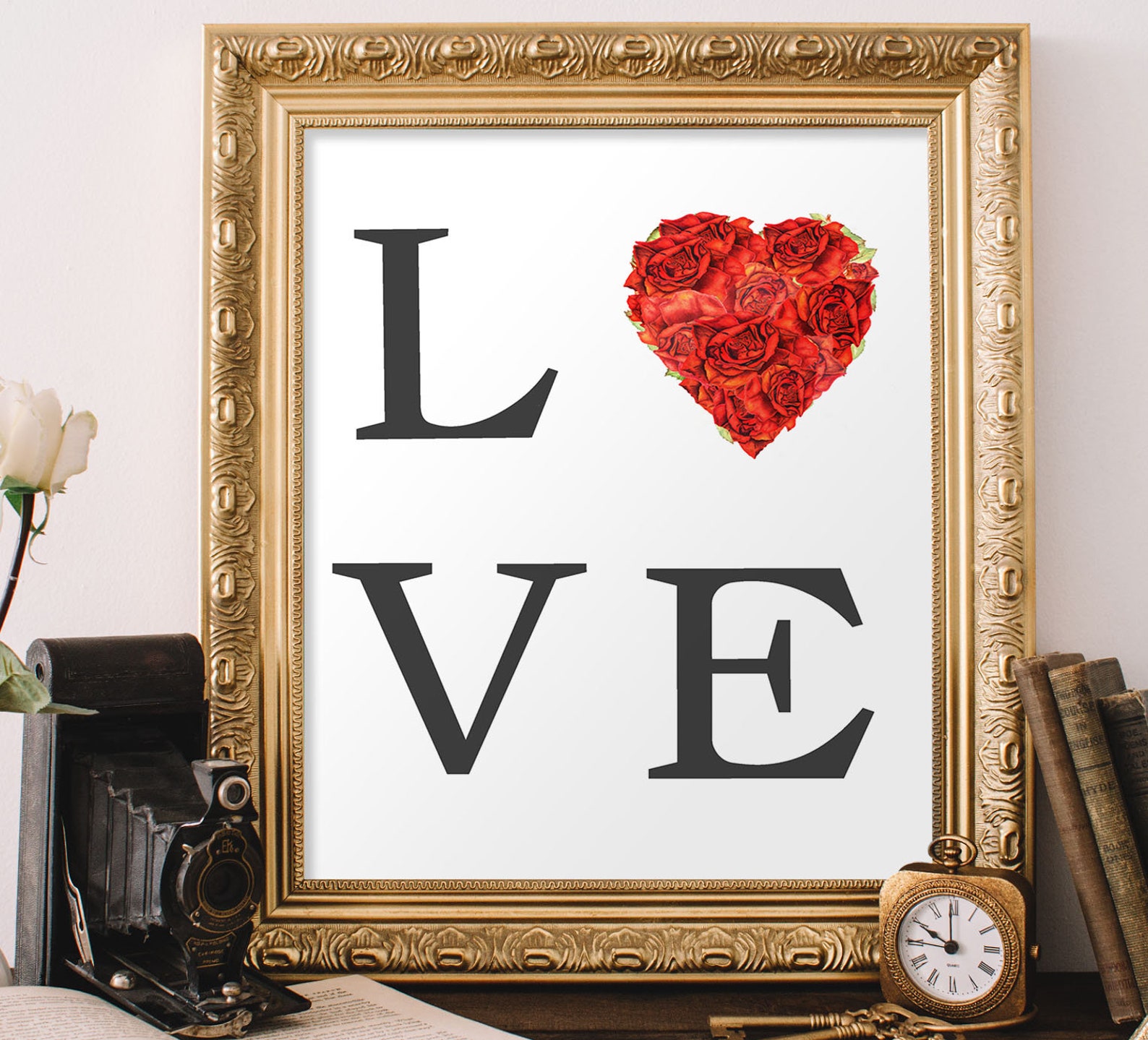 Love Sign Love Printable Wood Signs Rustic Signs Love | Etsy